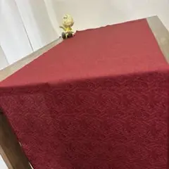 687 難色！正絹はぎれ 葡萄茶色系 八掛 花織柄生地 110cm