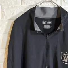 エヌエフエル ハーフジップ 長袖 カットソー ビッグサイズ 刺繡 黒 スポーツのサムネイル