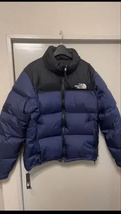 THE NORTH FACE ヌプシダウンジャケット Lネイビー/ブラック