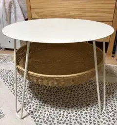 希少【IDEE】WALLABY SIDE TABLE（旧型・サイズ廃盤）ホワイト - メルカリ
