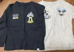 GAP kids ミッキーロンT ミッキー　トイストーリー２枚セット