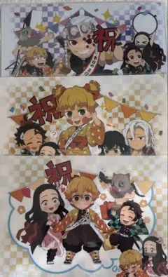 鬼滅の刃 クリアファイル 誕生祭 我妻善逸 宇髄天元
