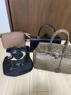 プラダ セリーヌ バレンシアガ コーチ 財布 バッグ 5点セット - メルカリ