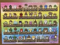 【ピース欠けなし】なめこ栽培キット 500ピース ジグソーパズル なめこ図鑑2のサムネイル