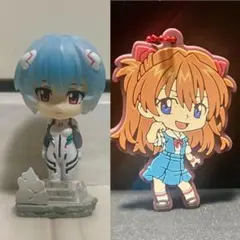 ガシャポンくじ エヴァンゲリオン あそーと フィギュア ラバーマスコット