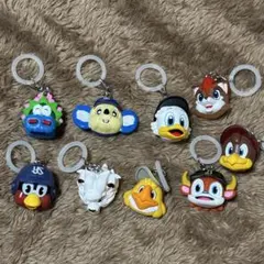 プロ野球マスコット めじるしアクセサリー ガチャ　9点セット