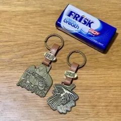 【美品】ペルー マチュピチュ ナスカ 土産 キーホルダー キーリング x2