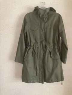 Te chichiオリーブグリーン フード付きモッズコート