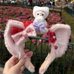 香港ディズニー リーナベル カスタムカチューシャ