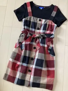 BLUE LABEL CRESTBRIDGE チェック柄 半袖シャツ 38 - メルカリ