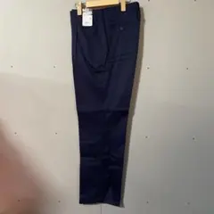 自重堂　チノパン　w82 作業着 高級 激安 昭和レトロ 冬　ネイビー