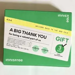 イニスフリー トライアルキット 洗顔 美容液 クリーム 日焼け止め 4点セット