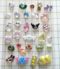 ②　ディズニー　サンリオ　ボンボンドロップシールまとめ売り　正規品