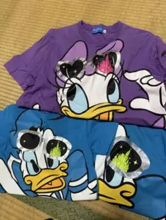 ディズニー　親子　TシャツS/M/100