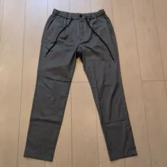 【UNITED ARROWS】グレー ワイドパンツ ドローストリング