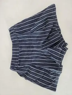 UNIQLO ストライプ柄 ハーフパンツ 110cm