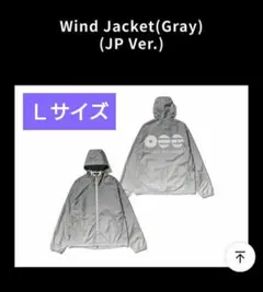 BTS ARIRANG Wind Jacket Gray(JP Ver.) M - メルカリ