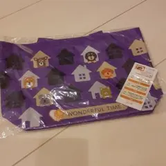 お散歩バッグ　紫色