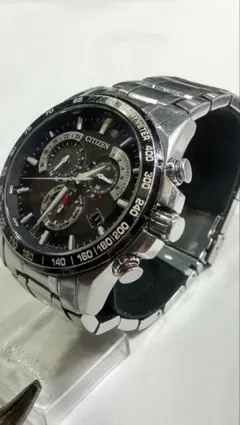 シチズン アテッサ　エコドライブ　充電池新品　20気圧防水　ジャパネットコラボ