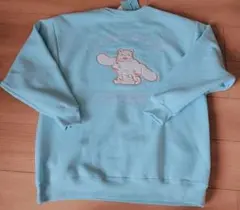 シナモロール　トレーナー　刺繍　スウェット　ルームウェア　LL　新品　サンリオ