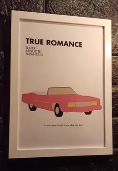 トゥルーロマンス / 映画〖A4サイズ写真ポスターフレーム付き２点セット〗のサムネイル