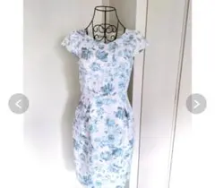 アプワイザーリッシェ*水彩フラワーワンピース