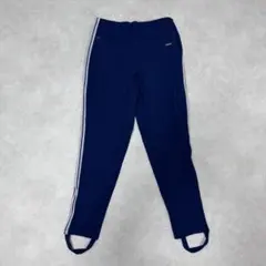 古着 70s アディダス 西ドイツ製 トラックパンツ ブルー ホワイト 青 白