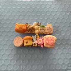 ホイップデコ② ブタ　ヘアクリップ２個セット