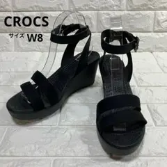 美品】crocs レイ2.0 Xストラップ ウェッジ 廃盤希少 w7 23cm - メルカリ
