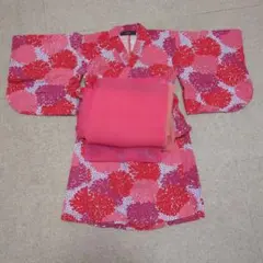 子供用 浴衣 90cm 花柄