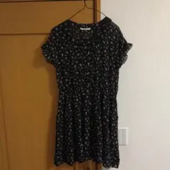 OLIVE des OLIVE 半袖膝丈ワンピース