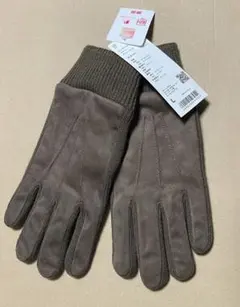 UNIQLO ヒートテックライニンググローブスウェードタッチ　L