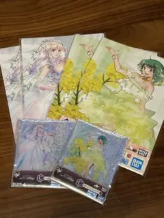 一番くじ 劇場版マクロスΔ 描きおろしアクスタ・アートボード（ランカ、シェリル）