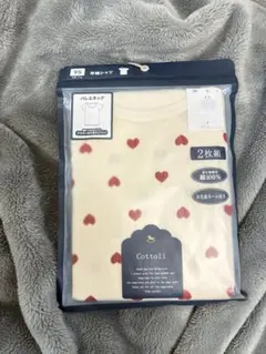 バースデイ cottoli コトリ 肌着 シャツ ハート柄