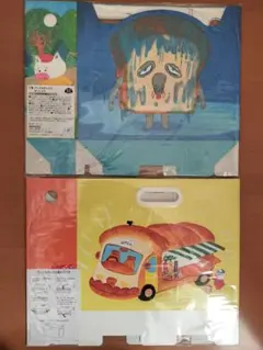 ☆新品☆パンどろぼう　一番くじ　F賞　ファイルボックス　2点セット