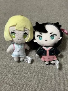 ポケモントレーナーズ マスコット ぬいぐるみ　リーリエ　マリィ