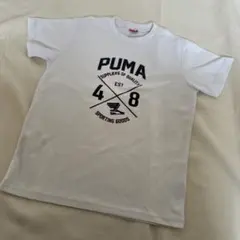 PUMA プーマ キッズ Tシャツ スポーツ 白 160のサムネイル