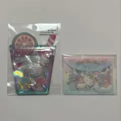 リトルツインスターズ 夏シールとシール&ケースセット キキ&ララ サンリオ 新品