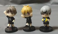 ハイキュー!!　チョコエッグフィギュア（宮侑/宮治/北信介）３種セット