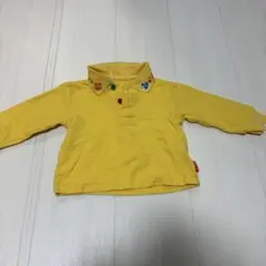 ミキハウス　長袖ポロシャツ　90