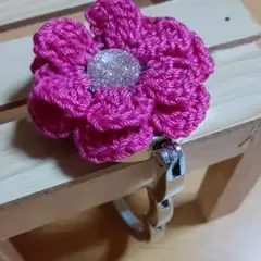 ハンドメイド　バッグハンガー