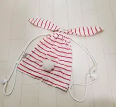 ♡ T 2. 新品未使用 bebe うさちゃん リュックのサムネイル