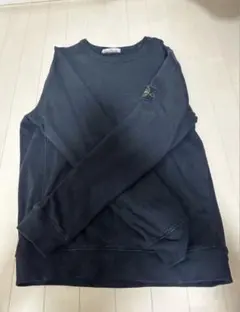 STONE ISLAND ブラック トレーナー正規品