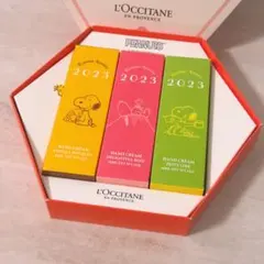 ca☆未使用☆ ロクシタン スヌーピー 2023 ハンドクリームトリオ