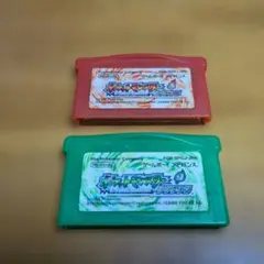 ポケットモンスター ファイアレッド　リーフグリーンセット　ゲームボーイアドバンス