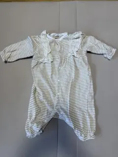 ストライプ柄ロンパース 70-80cm