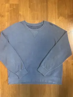 visvim JUMBO SB SWEAT L/S DMGD