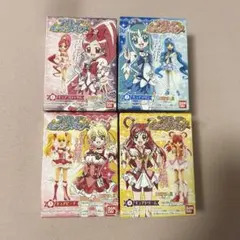 【未開封】プリキュア　キューティーフィギュア　全4種