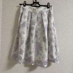 Lodi Spotto フラワープリント フレアスカート