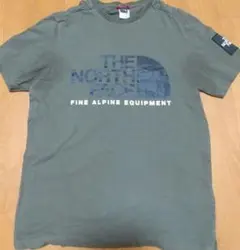 THE NORTH FACE オリーブグリーン Tシャツ S/P